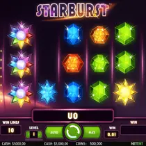 SupaBet - Starburst Slot - Online Pokies